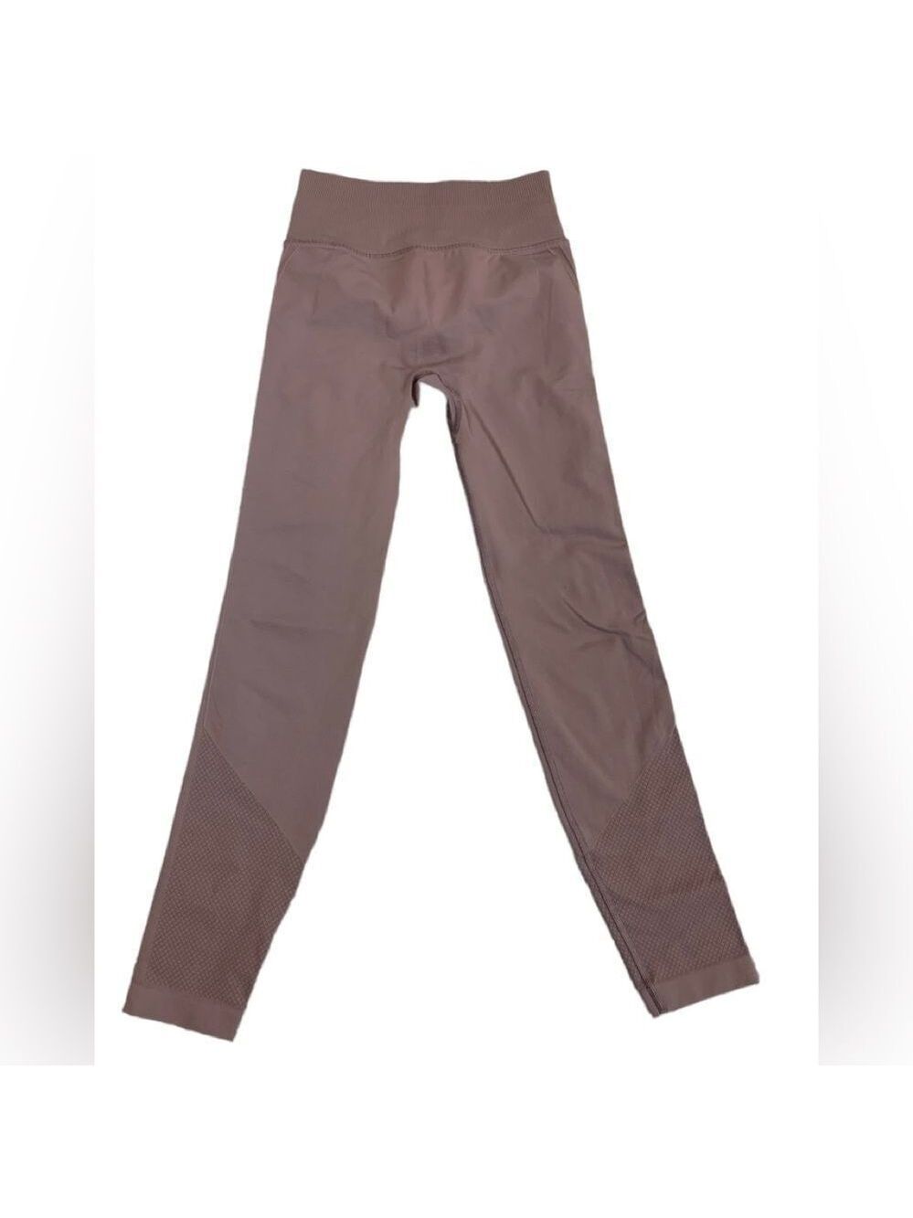Lululemon pink brown leggings Sz 4 yoga gym fitness athletic